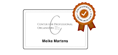 Siegel zertifizierter Ordnungscoach CfPO